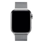 Pulseira Milanese Aço Inoxídavel Para Apple Watch 1 2 3 4 5 - Prata