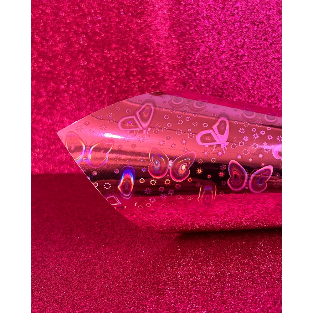40 Folhas de Papel A4 Laminado Lamicote Holográfico 180 Gramas - HM 064