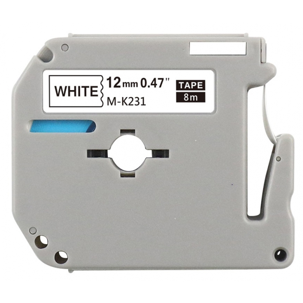 Fita Compatível para Rotuladora Brother MK Serie MK 221 / 131 / 231 / 431 / 531 / 631 / 731 / 831 - MK 231