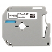 Fita Compatível para Rotuladora Brother MK Serie MK 221 / 131 / 231 / 431 / 531 / 631 / 731 / 831 - MK 231