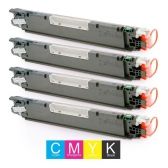 Kit 4 Toner Compatível Cf350 351 352 353 M177 177fw 176 176n