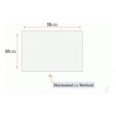 100 Folhas Papel Foto Microporoso Satin 10x15 A6 Prova Dagu - Branco