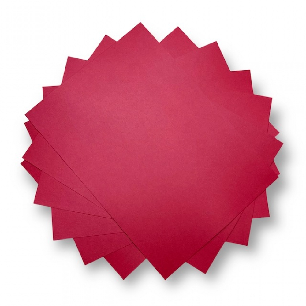 40 Folhas DE Papel Color Plus A4 180 Gramas Mega Plus - RED