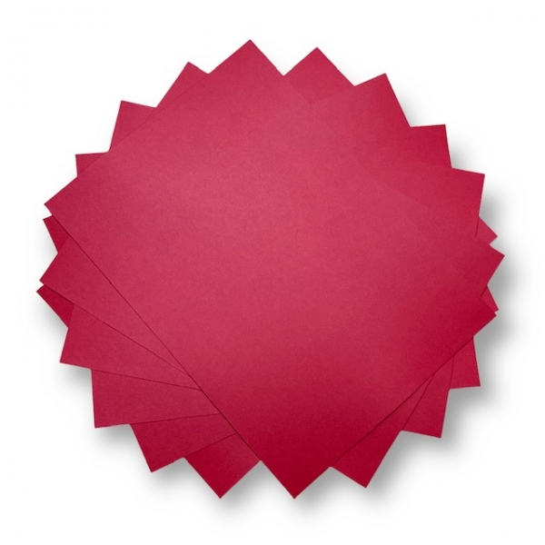 40 Folhas DE Papel Color Plus A4 180 Gramas Mega Plus - RED