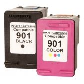 Par Cartucho 901xl Preto + Color J4580 J4680 J4660 J4500 J45