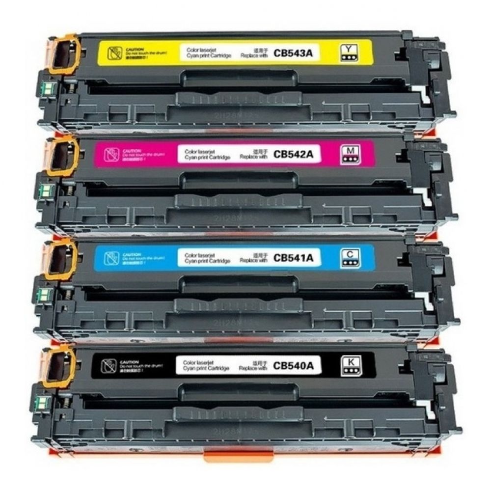 Kit Toner Compatível Cb540 Cb541 Cb542 Cb543 Cm1312 Cp1215
