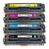Kit 4 Toner Compatível Cb540 541 542 543 1312 1215 Megaplus