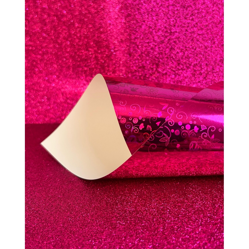 40 Folhas de Papel A4 Laminado Lamicote Holográfico 180 Gramas - HM 106