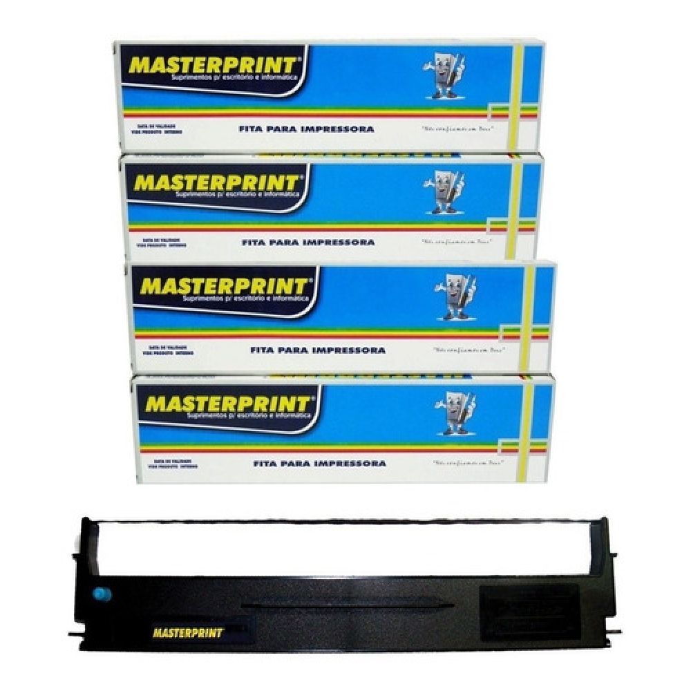 5 Fitas Masterprint Para Impressora Epson Mx80 Lx300 Lx810