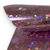 40 Folhas de Papel A4 Laminado Lamicote Holográfico 180 Gramas - HM 160 BOLAS