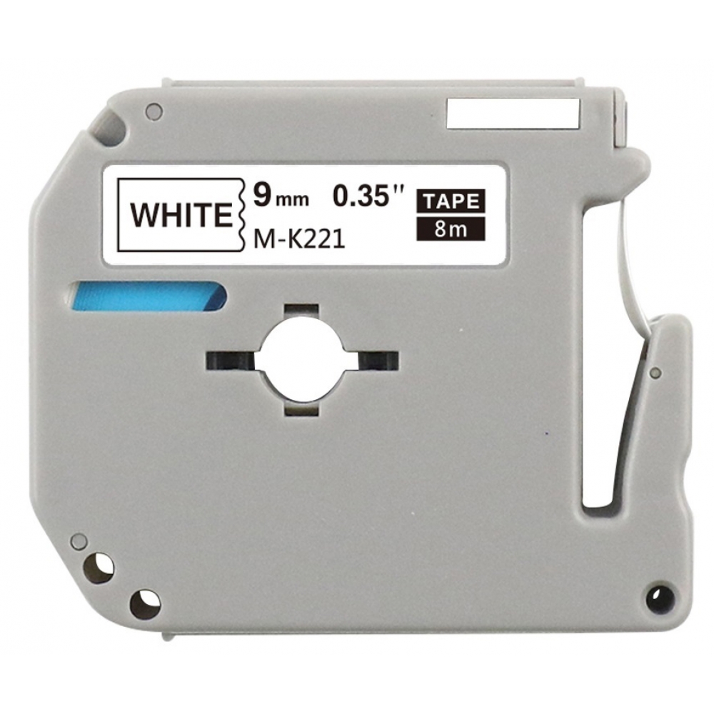 Fita Compatível para Rotuladora Brother MK Serie MK 221 / 131 / 231 / 431 / 531 / 631 / 731 / 831 - MK 221