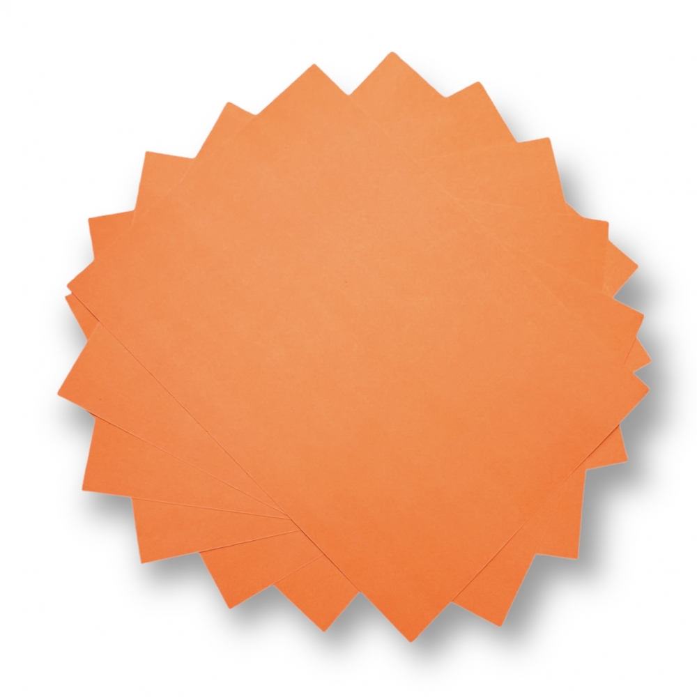 40 Folhas DE Papel Color Plus A4 180 Gramas Mega Plus - SAFFRON