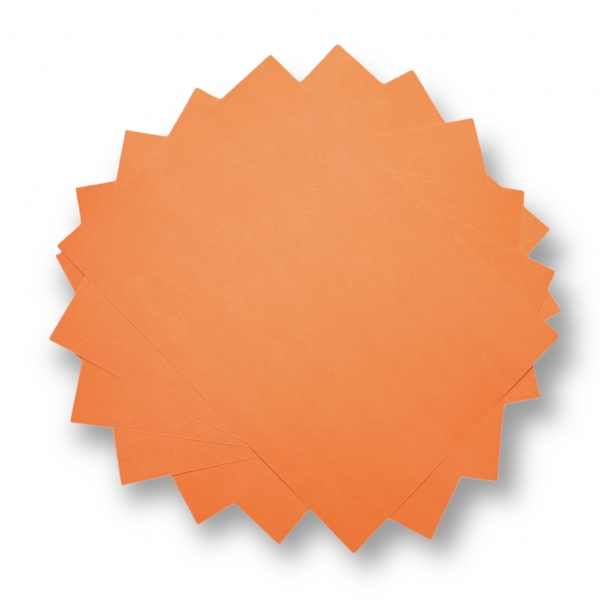 40 Folhas DE Papel Color Plus A4 180 Gramas Mega Plus - SAFFRON